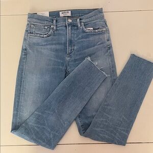 NWT Agolde 27 Light Blue Straight Leg Jeans